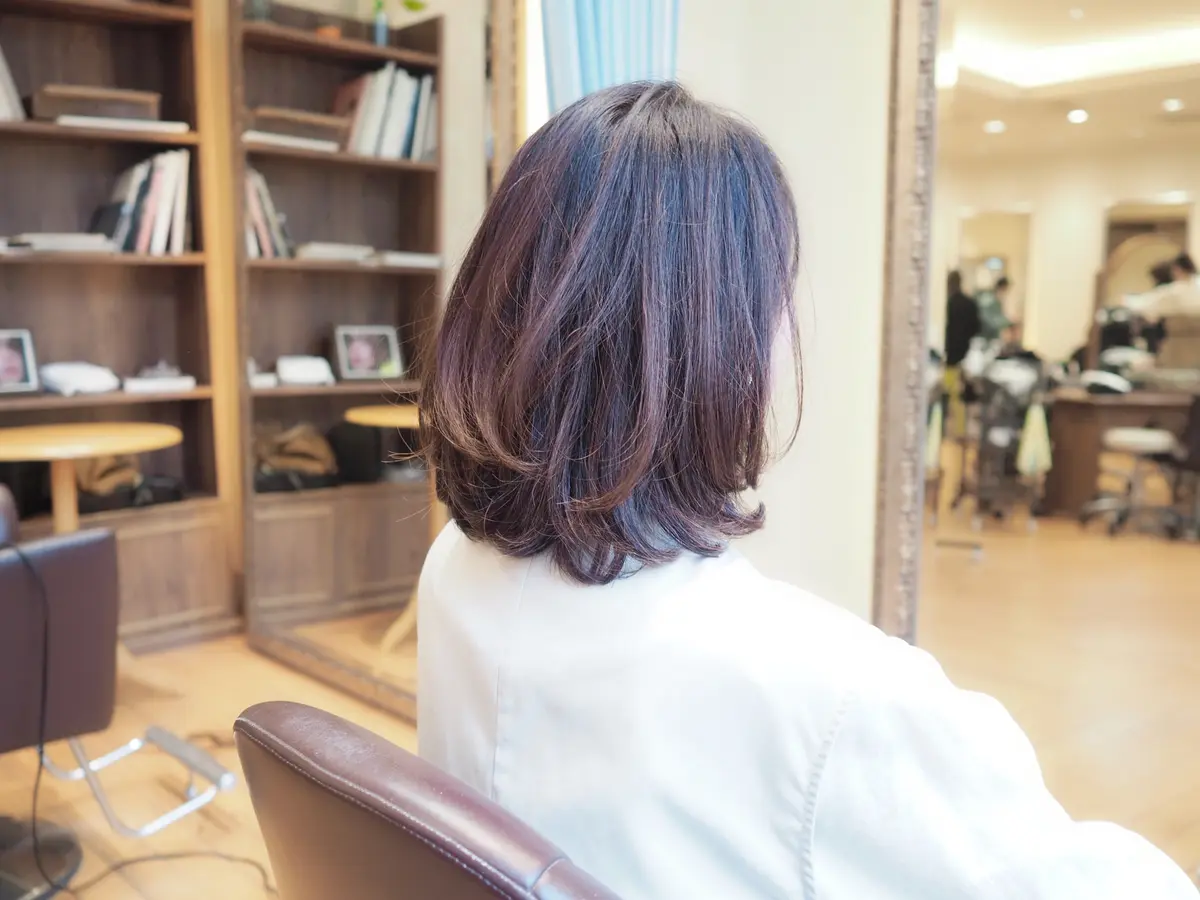 後ろから見たところです。