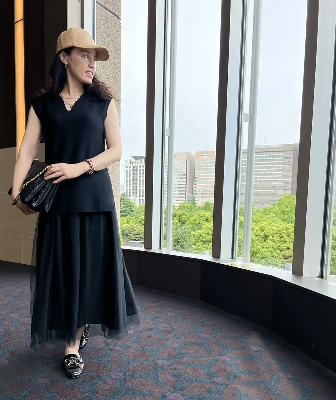 大人のベージュキャップ@東京ミッドタウンの画像_3