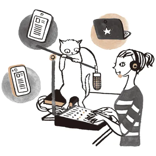 なにかを発信したり、声を出すことで人とつながる