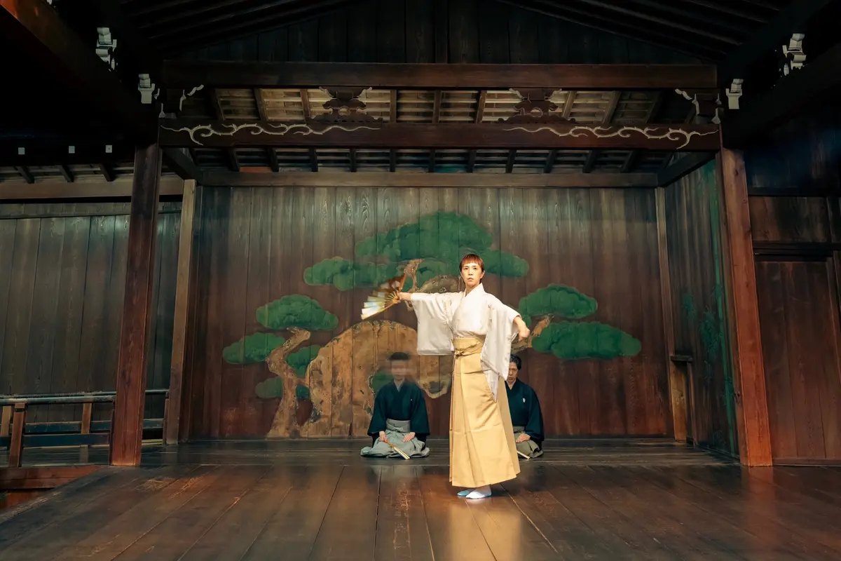 杉並能楽堂　能舞台　老松