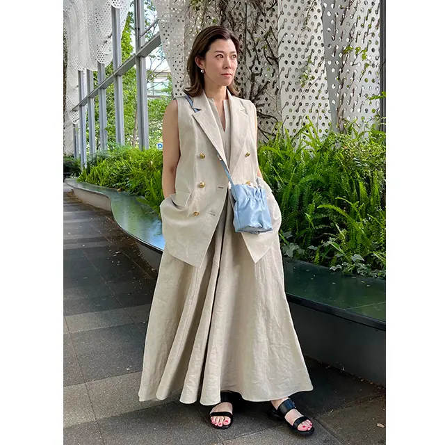 ストラスブルゴ 二子玉川店スタッフIさん　身長160cm