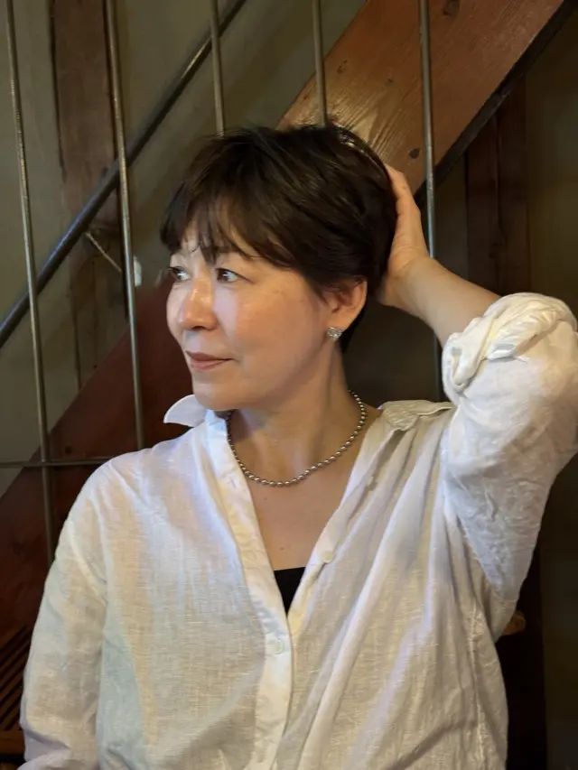 「ユニクロの白シャツで楽しむ、京都カフェの画像_10