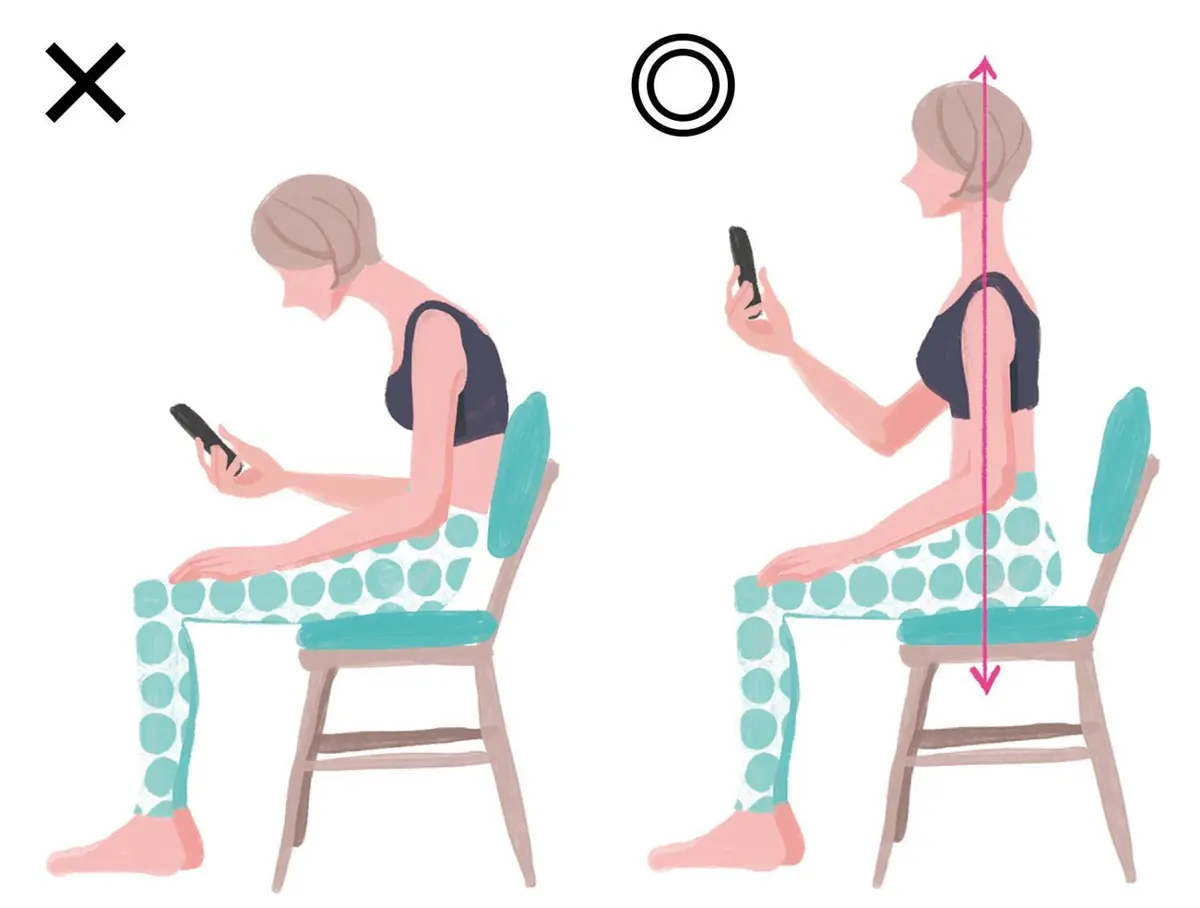 OurAge×Webエクラ　体の使い方　スマホ