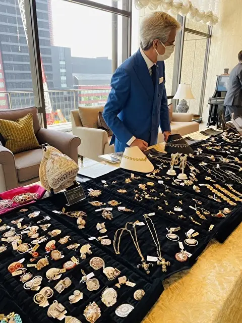 美しいいイタリアンジュエリーがずらり〜！