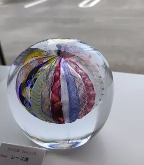 レースガラスの作品②