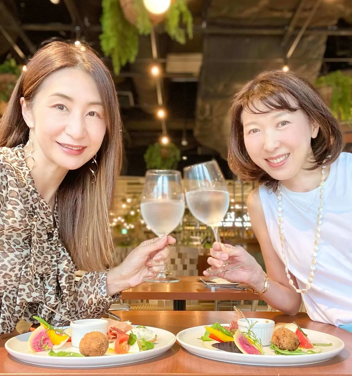 一緒にランチしたのは同じJマダムのmonyet★さん