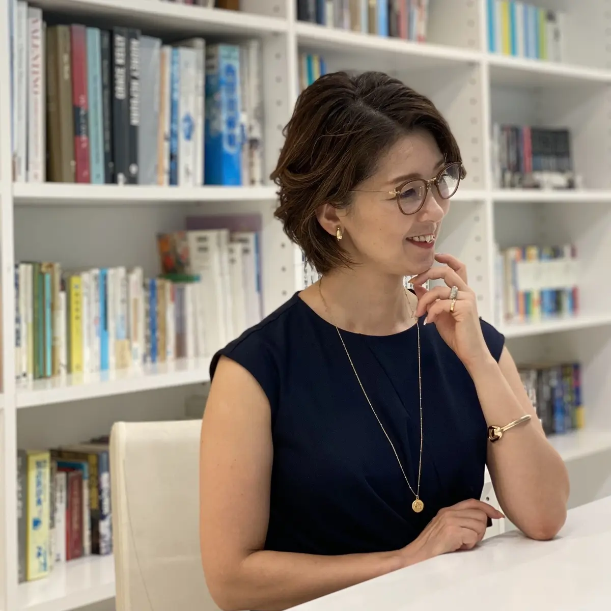 おしゃれメガネでコーデにアクセントをの画像_5