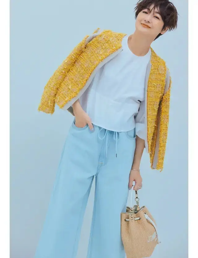 【おしゃれ刷新力のあるイエロー】上質ジャケットがこの春、大人カジュアルの主役に！