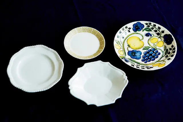 お気に入りの食器を使用し、おいしく見える工夫をする