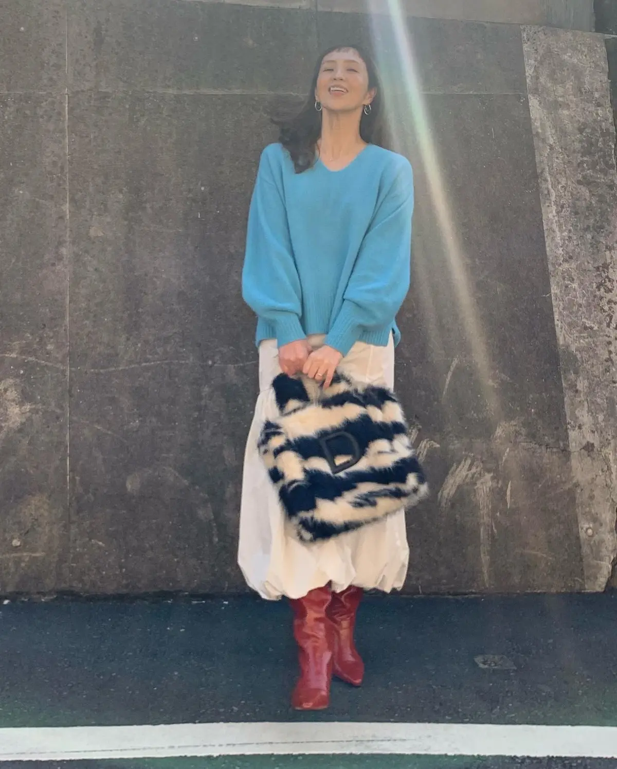 腰周りがスッキリ見えるスカートがマイブーの画像_9