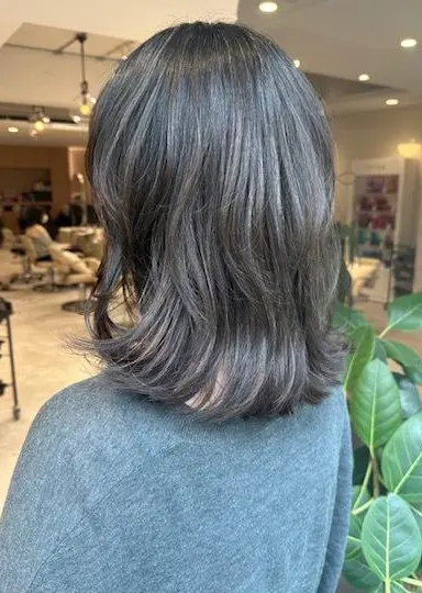 Ms.CHARM　ミズチャーム　ハイライト　白髪ぼかし　ヘアカラー　ヘアチェンジ　外苑前