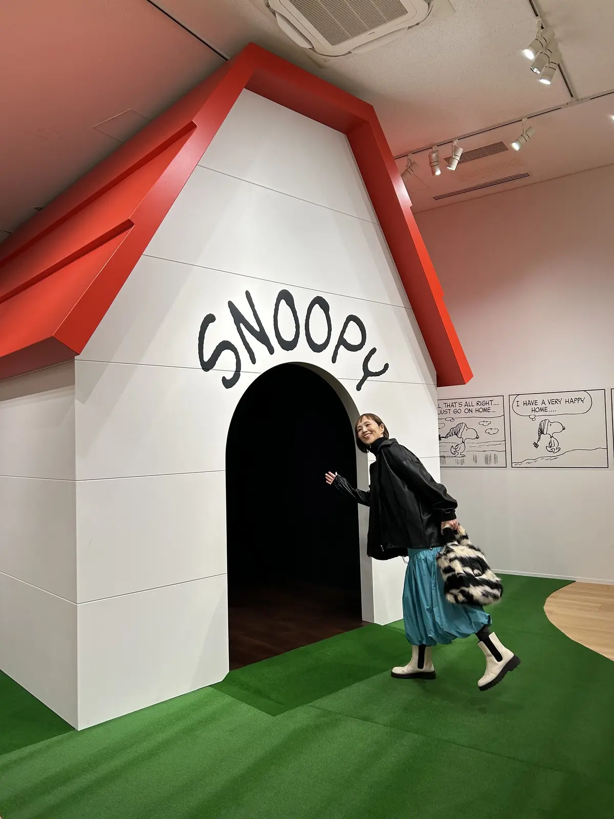 スヌーピーミュージアム内　スヌーピーの家