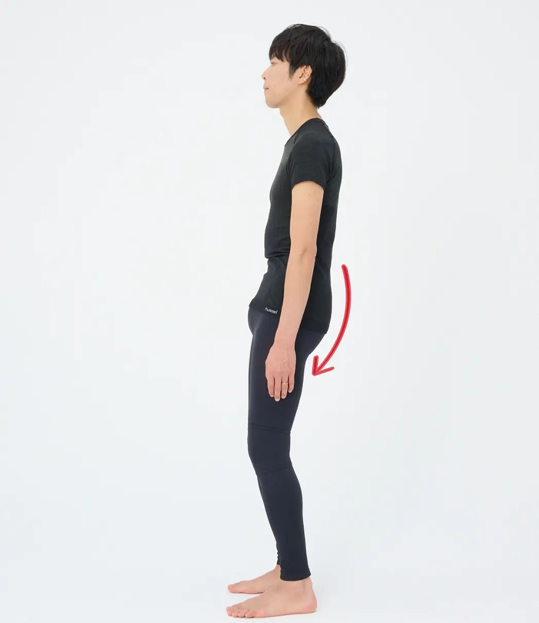 OurAge×Webエクラ　竹田純さん　骨盤が後傾すると長いお尻に