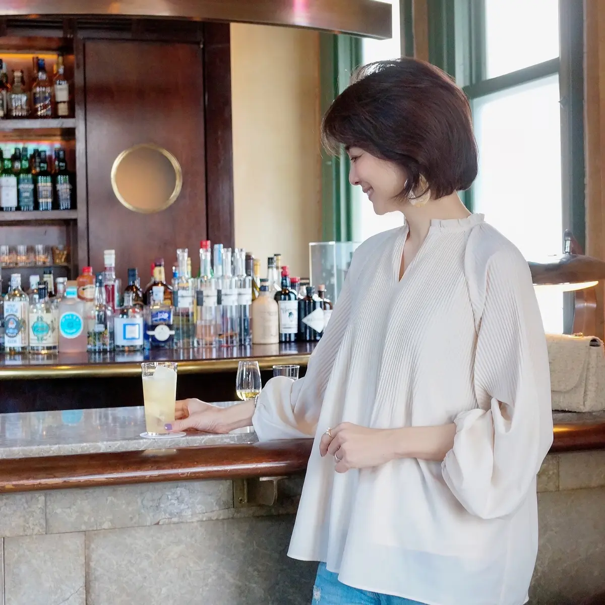 大人の肌を綺麗に見せてくれるバニラ色ブラの画像_1