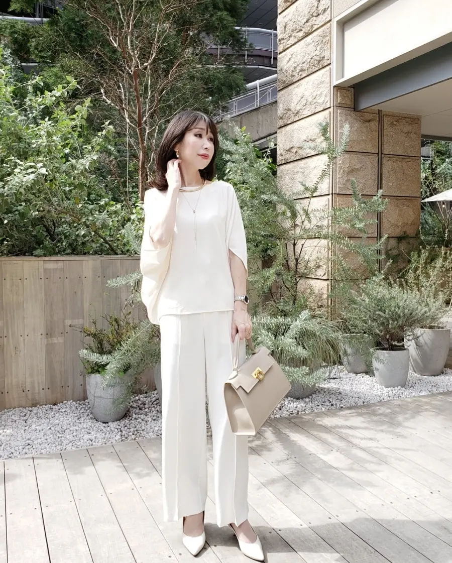 入学式コーデ♪　晴れの日はオールホワイトの画像_2