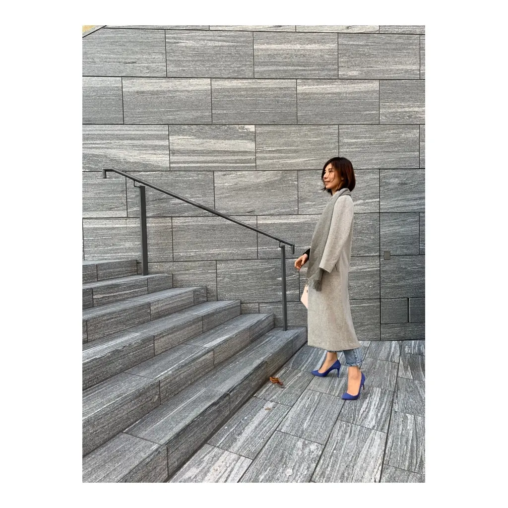 カシミアストールで同期ランチへの画像_2