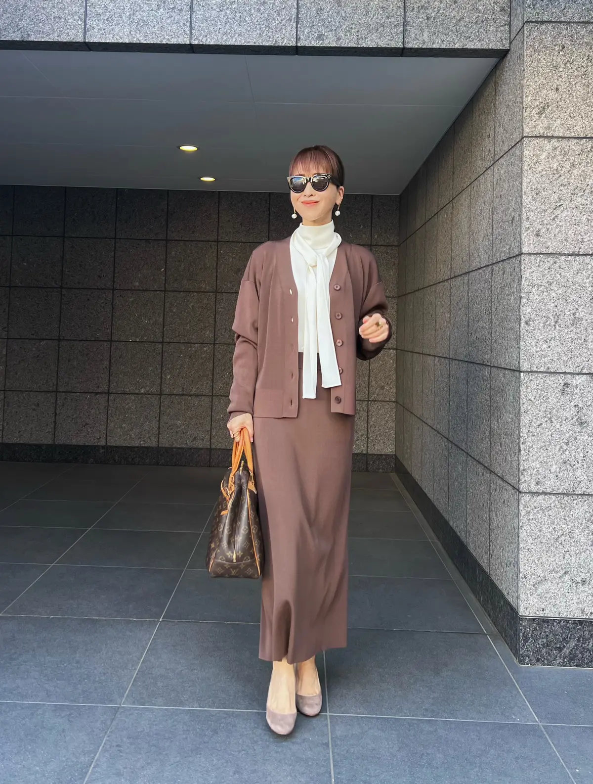 「エクラプレミアム」リプニットセットアッの画像_3