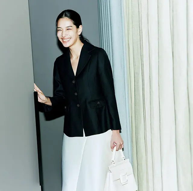 チャーミングな清潔感がある 令和のレディジャケット