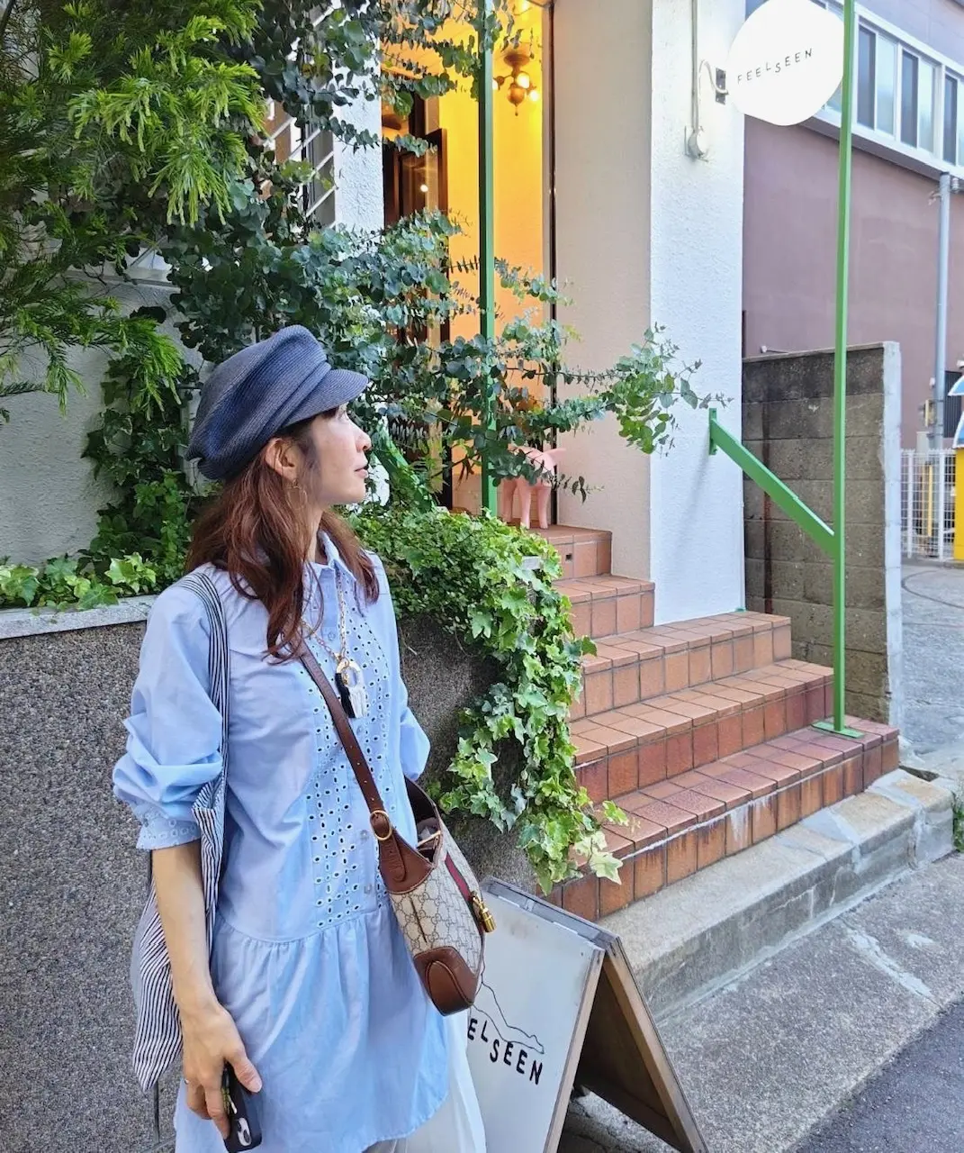 ZARAのブルーシャツで神戸ショッピングの画像_9