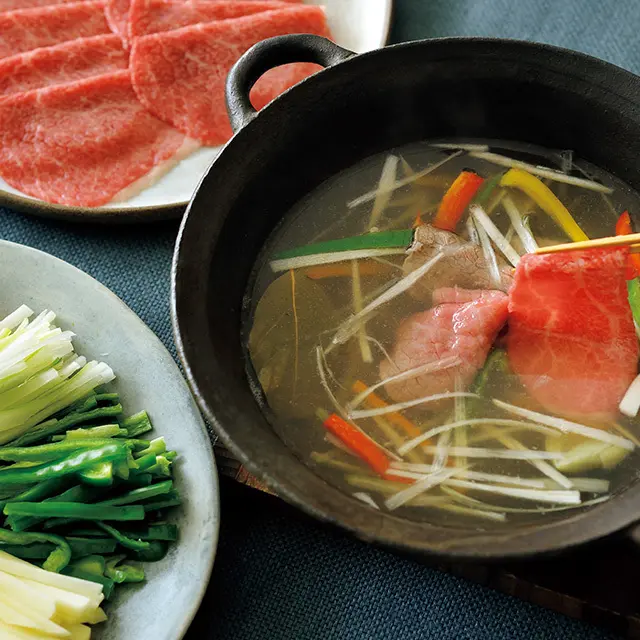 フレンチ牛しゃぶ鍋