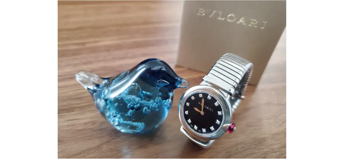 両親から初めてもらった、 50歳の誕生日プレゼント 『ブルガリ ルチェア』 （tokoさん）