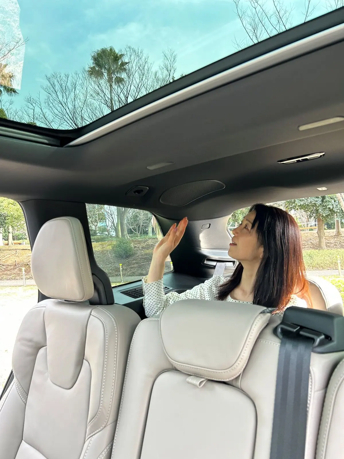 ボルボXC90の3列シート