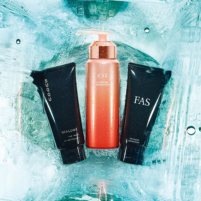 洗いながら、潤いも、柔らかさも。 「プラス」を重ねる、極上ケア