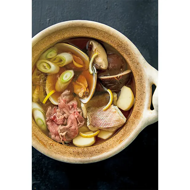 黒毛和牛と旬の厳選取り合わせ料理