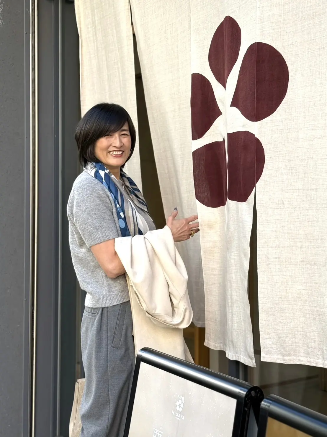 ZARAのグレーニットで冬コーデの画像_1