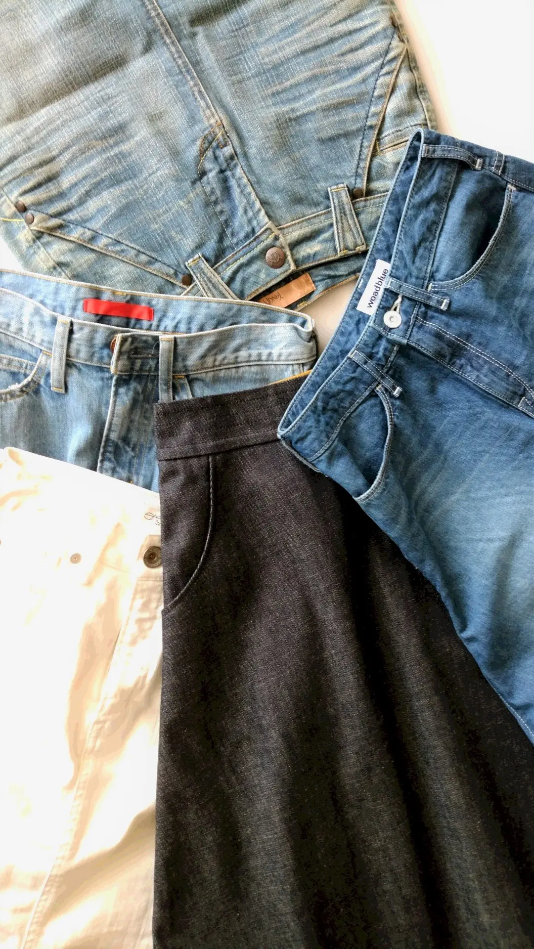 ドラマティックなデニムスカートの画像_4