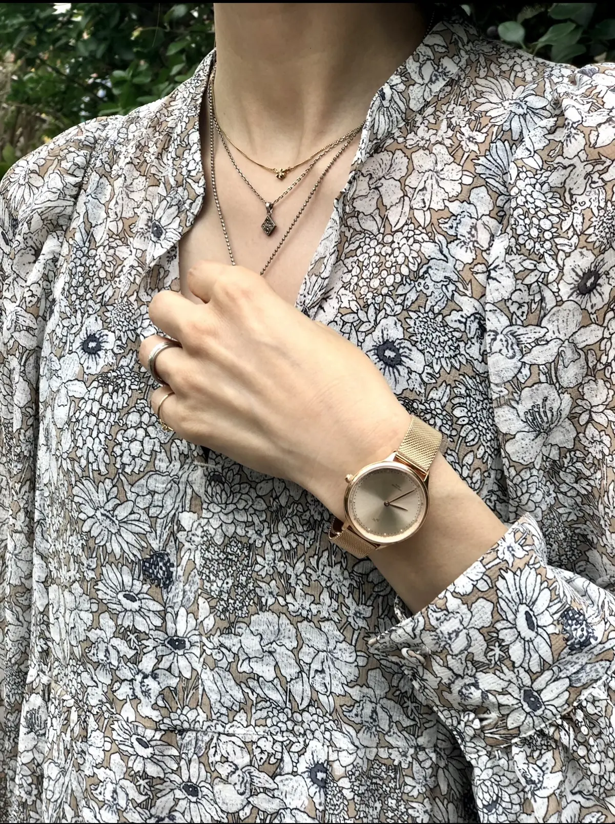 秋色ワンピで大人の手習い。の画像_9