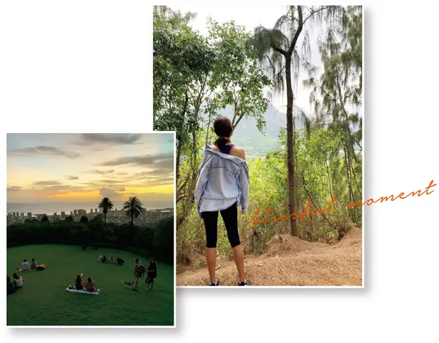 ハワイの美しいトレッキングコース