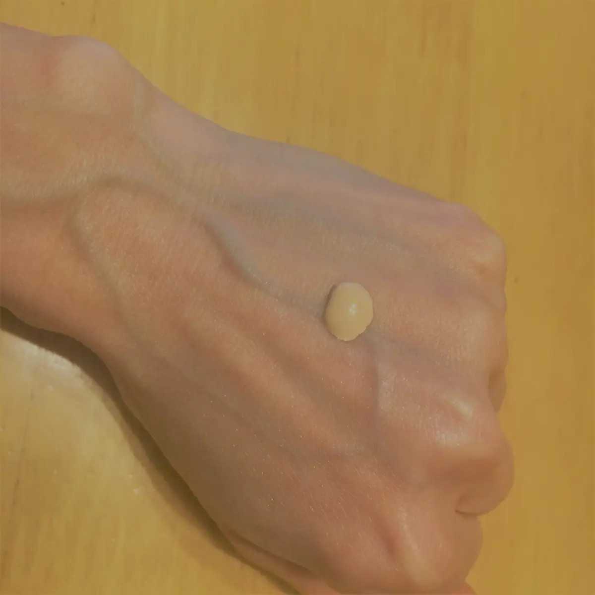 リキッドの硬さ　ちょうどよいくらい