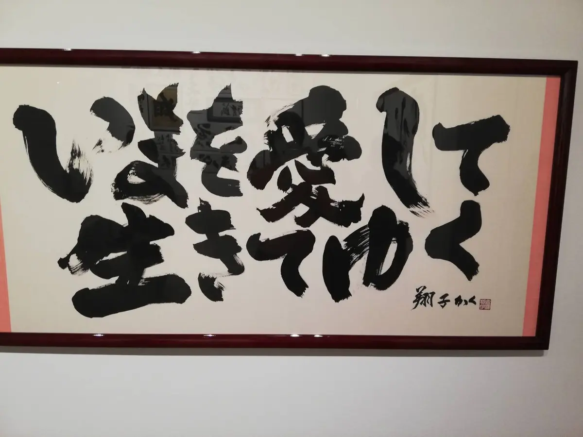 つきのひかり 書家 金澤翔子展へお出かけの画像_4