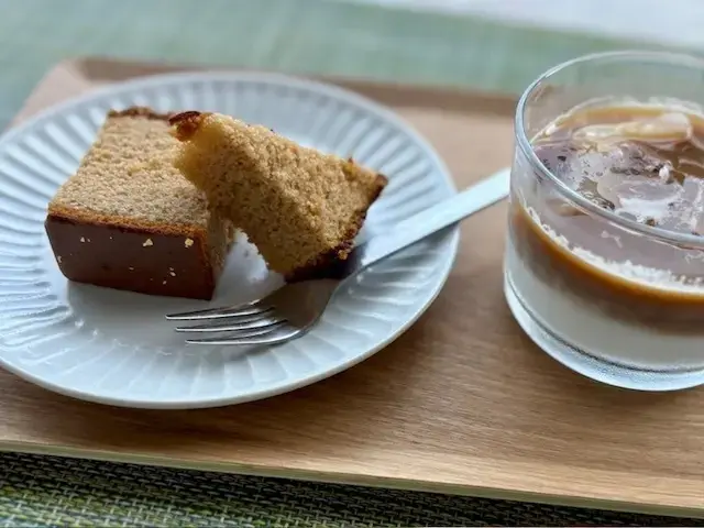 日光カステラ本舗 金箔入りカステラ