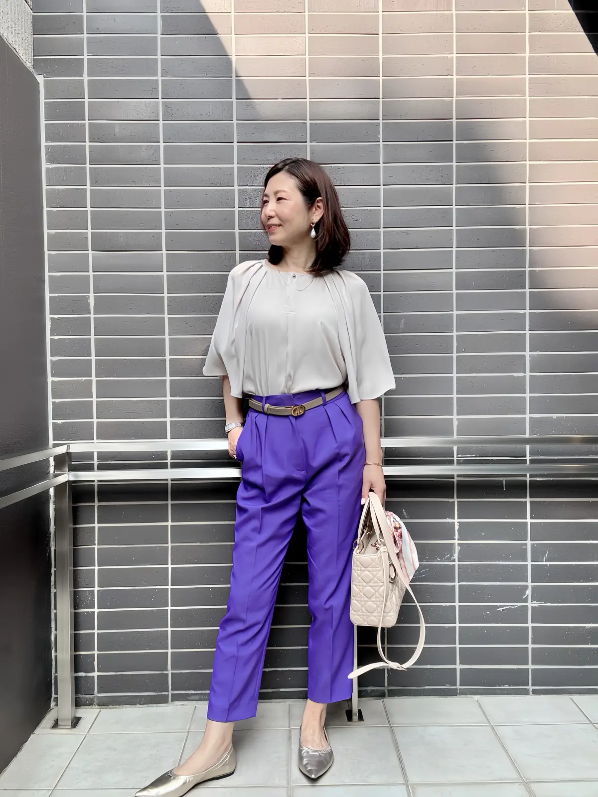 50代細見え♡カラーパンツコーデの画像_2