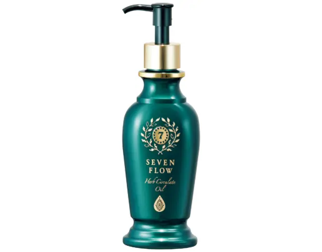 セブンフロー ハーブサーキュレイトオイル 150ml ￥7,150／美・ファイン研究所
