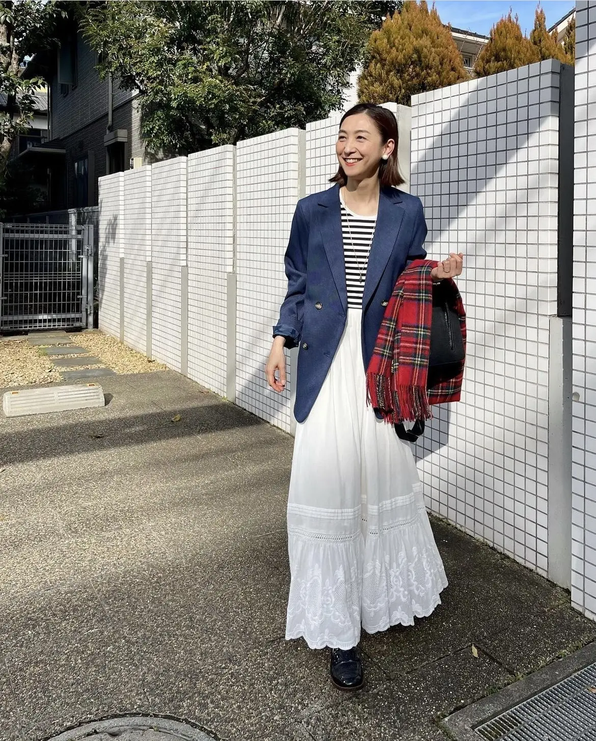 万能紺ブレ★8コーデの画像_2