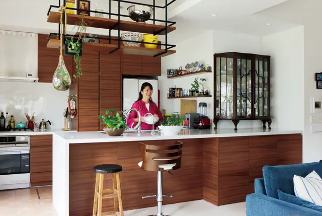 リノベ時にギリギリまで高くしてもらった天井