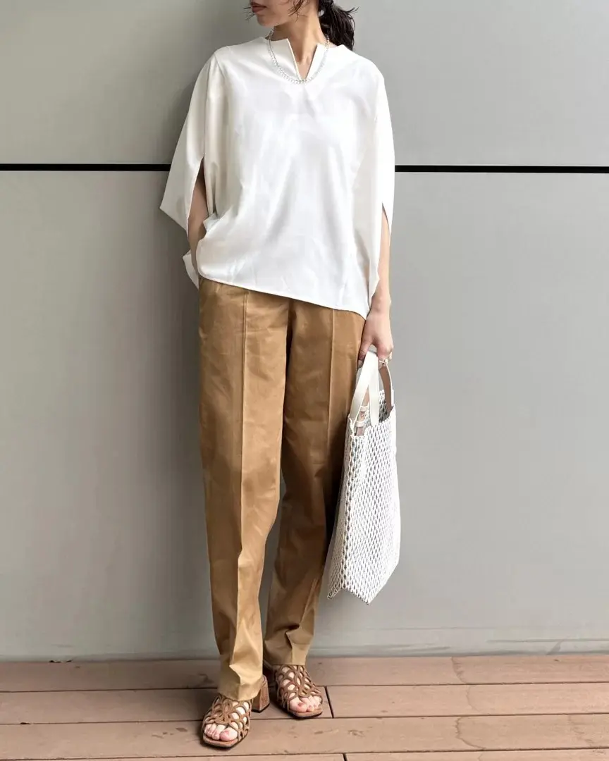 【50代 夏トップス】暑さ対策もおしゃれの画像_11