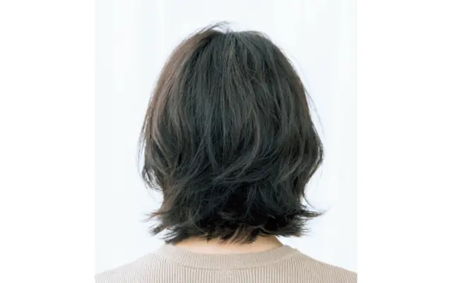 毛質のやわらかさと立体感をかなえるボブ