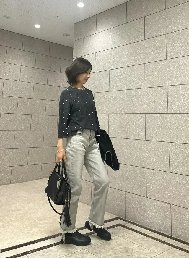 華組　デニムコーデ