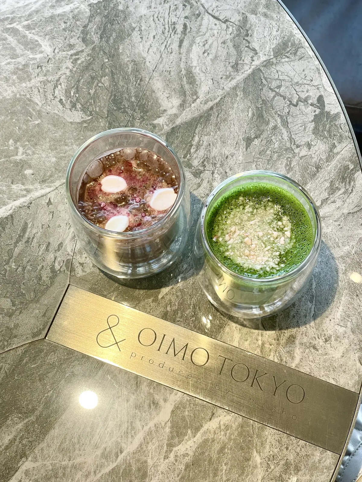 絶品スイーツ、スイーツ、蜜芋、蜜芋パフェ、苺、いちご、イチゴ、ジェラート、アイス、バニラアイス、ミルクアイス、店内、グルテンフリースイーツカフェ、グルテンフリー、お芋パフェ、蜜芋パフェ、OIMOパフェ、& OIMO TOKYO CAFE、お芋カフェ、カフェ、お洒落、お洒落カフェ、おしゃれカフェ、中目黒、大人空間、Jacket、ジャケット、Kay me 、ケイミー、ニット、Knit、kumikyoku 、組曲、スカート、ロングスカート、マキシスカート、ホワイトコーデ、パステル、パステルカラー、パステルグリーン、ミントグリーン、白、パンプス、ハイヒール、白ジャケット、レザー、ホワイトレザー、ライダース、ライダースジャケット、ロングヘア、ゆるふわヘア、ゆるふわアレンジ、春、春コーデ、春服、春服コーデ、春ファッション、オールシーズン、Skirt、GRL、グレイル、桜抹茶ラテ、抹茶ラテ、桜仕立ての抹茶ラテ、ココア、桜のマシュマロココア、