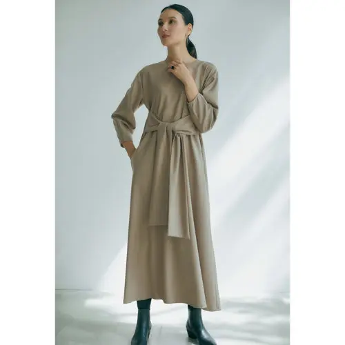 ドラッグして移動 E by éclat ウエストマークワンピース