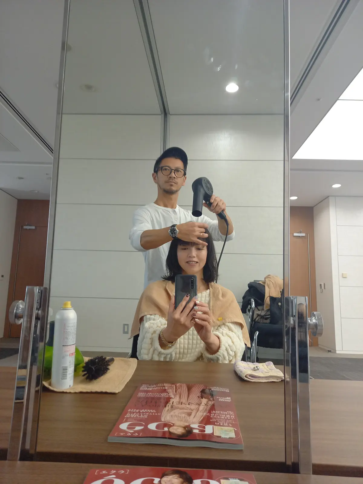 Webéclat のヘア企画に参加させての画像_3