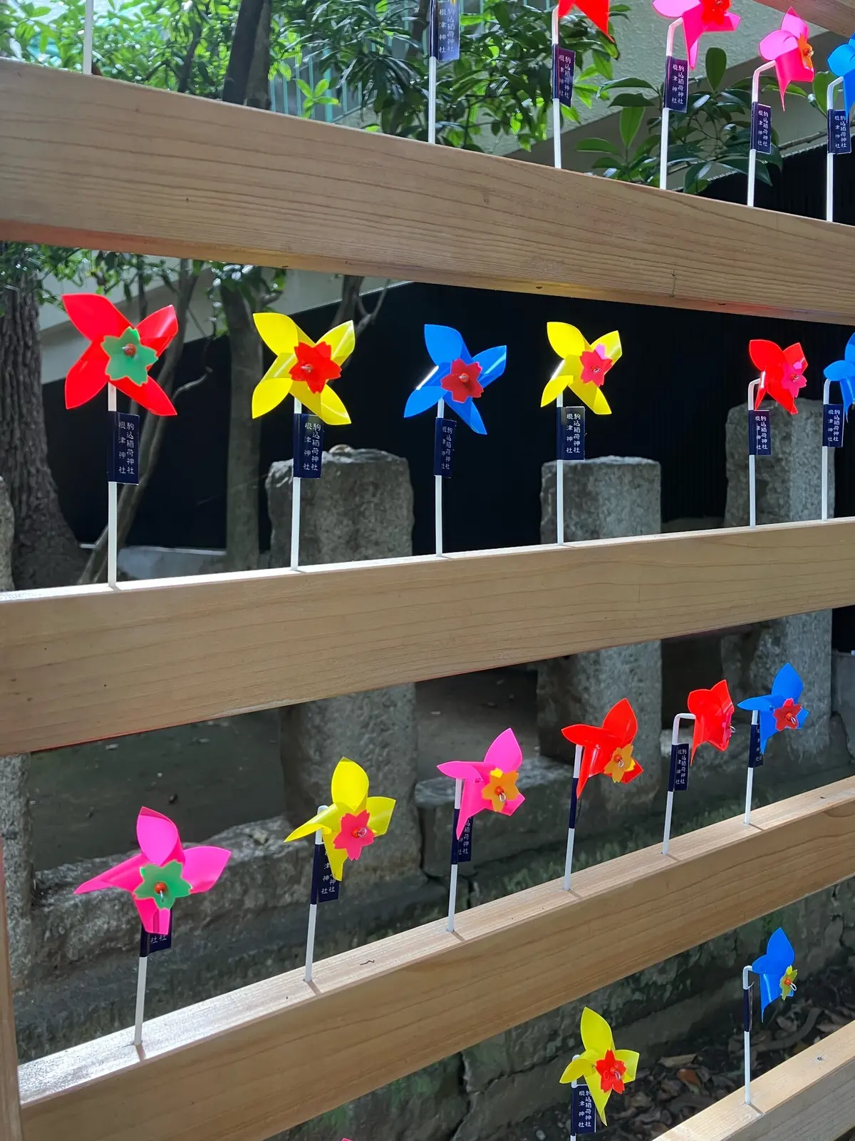 夏詣　根津神社　かざくるま祭り 千本鳥居　銭湯カフェ　MIYANOYU 宮野湯　神社　御朱印　御朱印散歩 切り絵御朱印　カフェ MATCHA&ESPRESSO MIYANO-YU