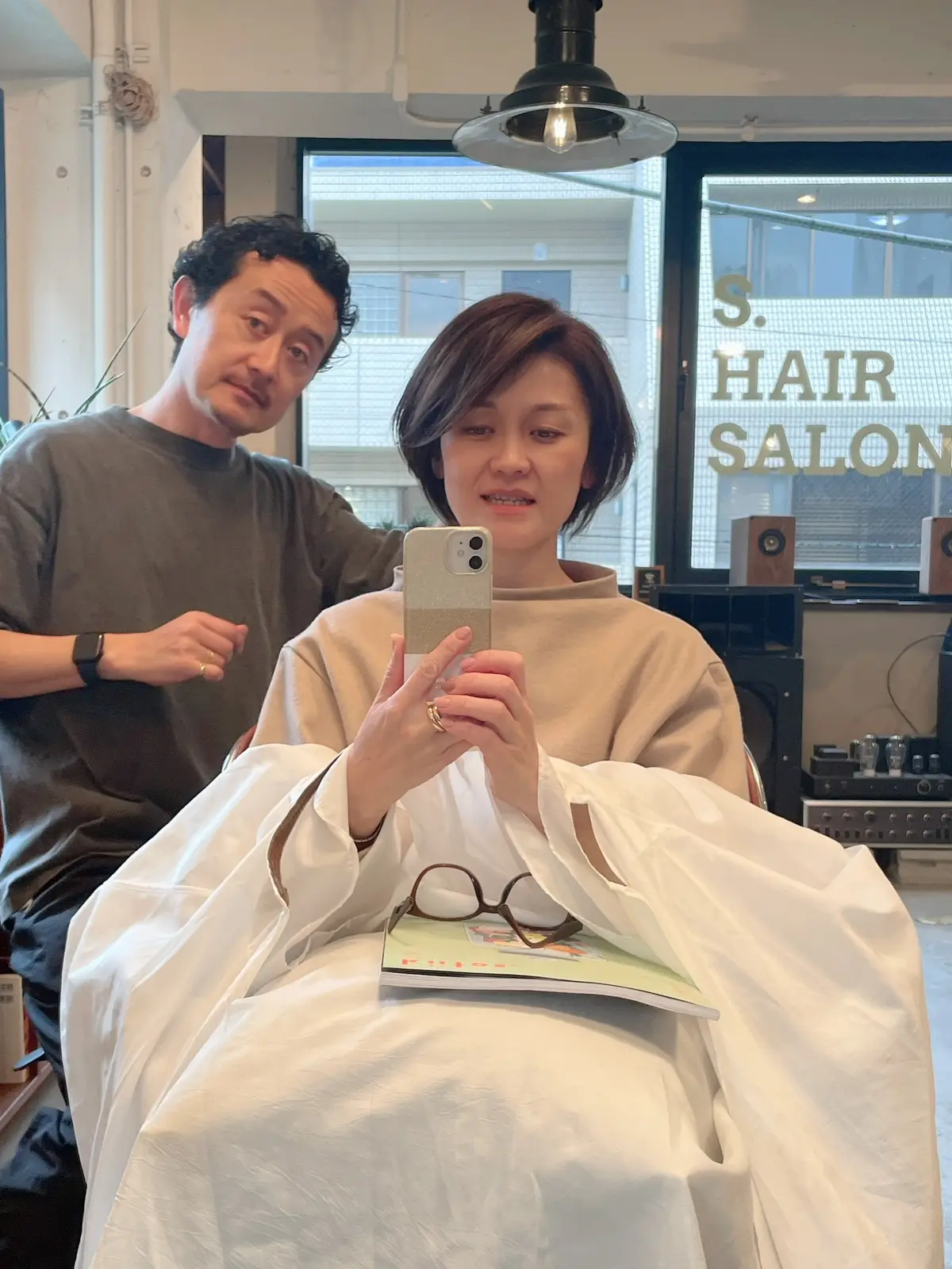 アラフィフヘアスタイル