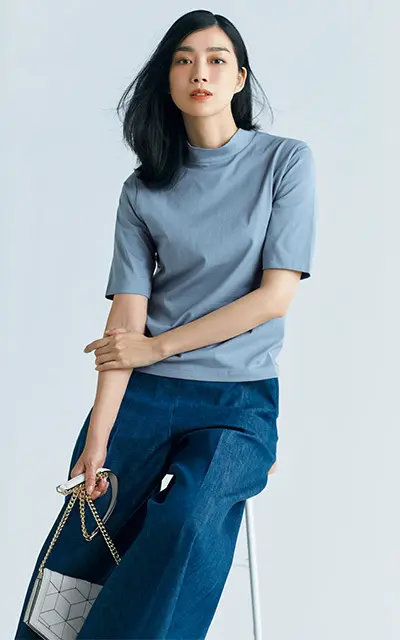 大人を素敵に見せる「くすみブルー」アイテの画像_2