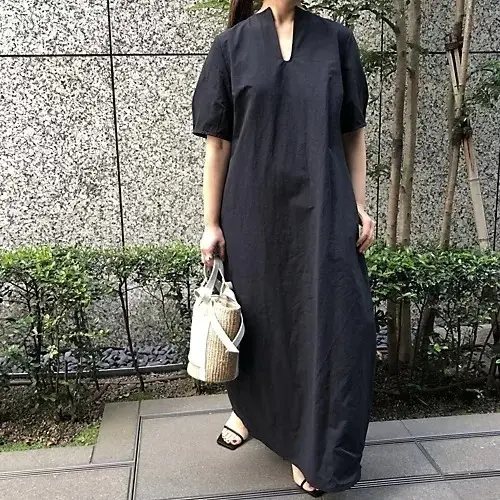 【50代 ワンピース】1枚で着映え、夏のの画像_9