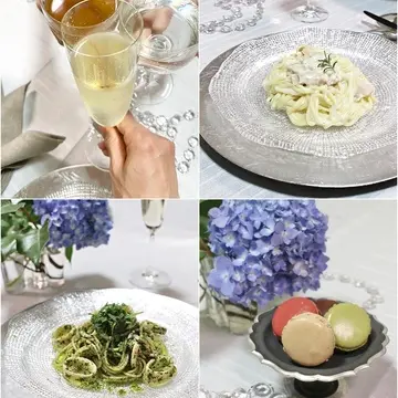 誕生日ディナーのお料理